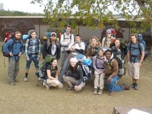 Hocking College students hit the trail